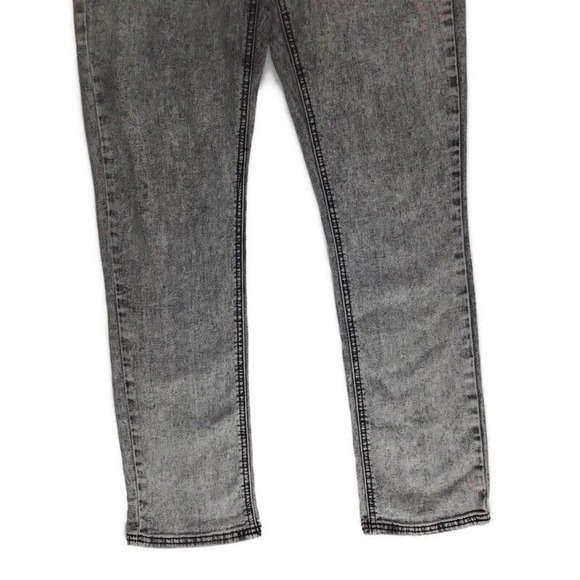 Mossimo Stretch Low Rise Juniors Acid Wash Black Jegging Jeans Womens 11 - Picture 3 of 7